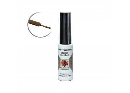 Liner Gel Disco - Gold 8 ml
